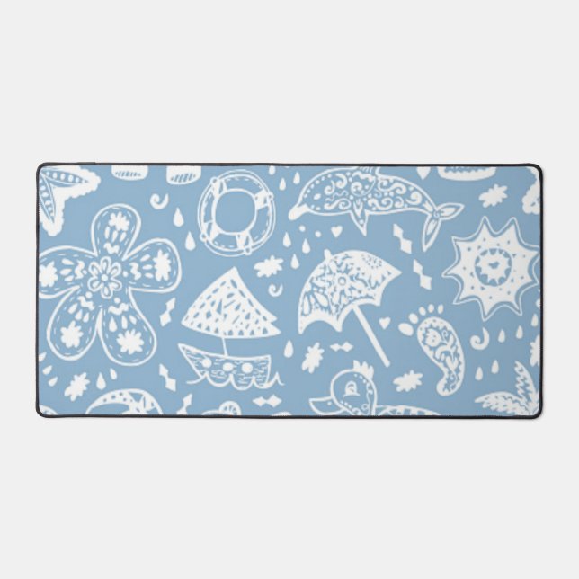 Sommermuster Schreibtischunterlage (Vorderseite)