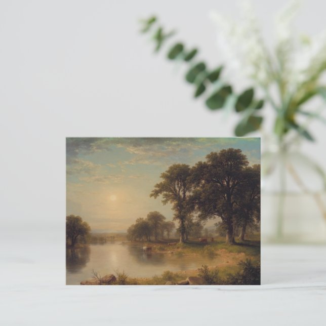 Sommernachmittag (1865) - Asher Brown Durand Postkarte (Stehend Vorderseite)
