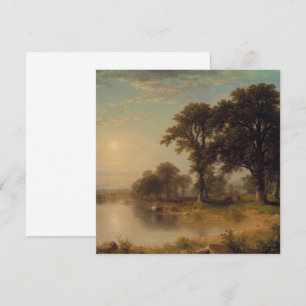 Sommernachmittag (1865) - flache Karte