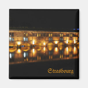 Sommernacht in Straßburg Magnet