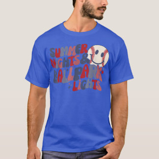 Sommernächte und BallparklichterCute Baseball T-Shirt
