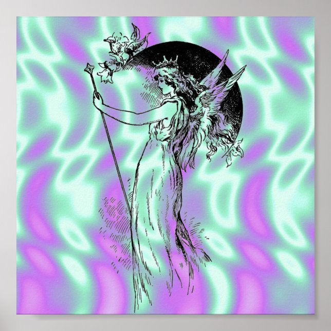 Sommernachtposter Poster (Vorne)