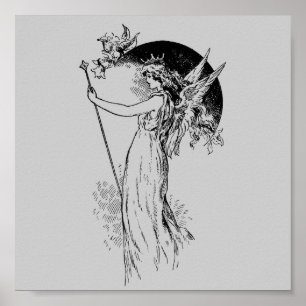 Sommernachtposter Poster