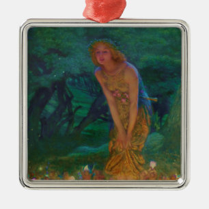 Sommernachtstrasse Silbernes Ornament