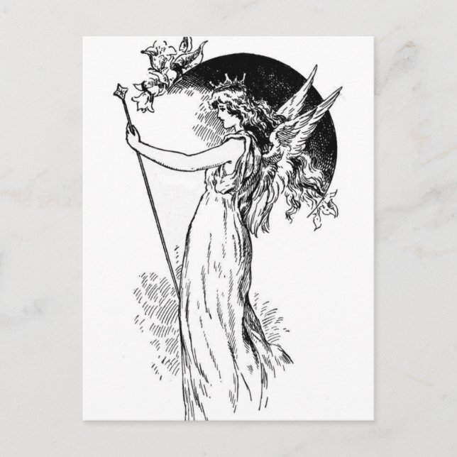 Sommernachtstraum Postkarte (Vorderseite)