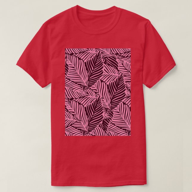 Sommernaturdschungel mit exotischen Pflanze T-Shirt (Design vorne)