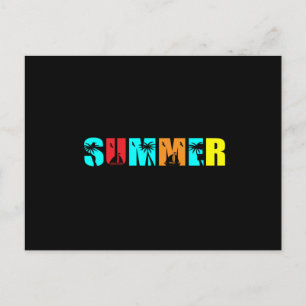 Sommerpalme Postkarte