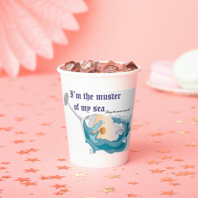 Sommerpapiertassen Pappbecher (Insitu)