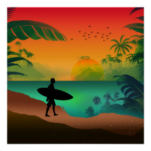 Sommerparadies Poster