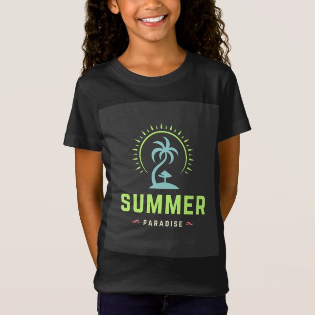 Sommerparadies T-Shirt (Vorderseite)