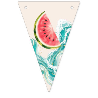 Sommerparty-Wimpelbanner Wimpelkette