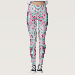 Sommerperiode-Mandala Leggings
