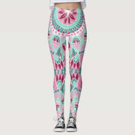Sommerperiode-Mandala Leggings