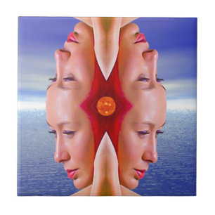 Sommerreflektion Fliese