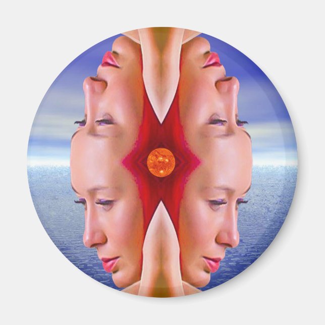 Sommerreflektion Magnet (Vorne)