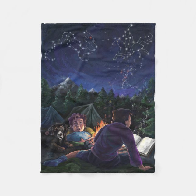 Sommerritter Fleecedecke (Vorderseite)