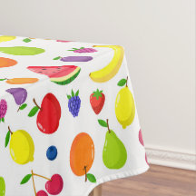 Sommers Früchte- und Beeren-Bunte Tischdecke
