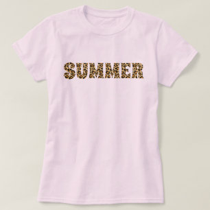 Sommersafariedruck T-Shirt