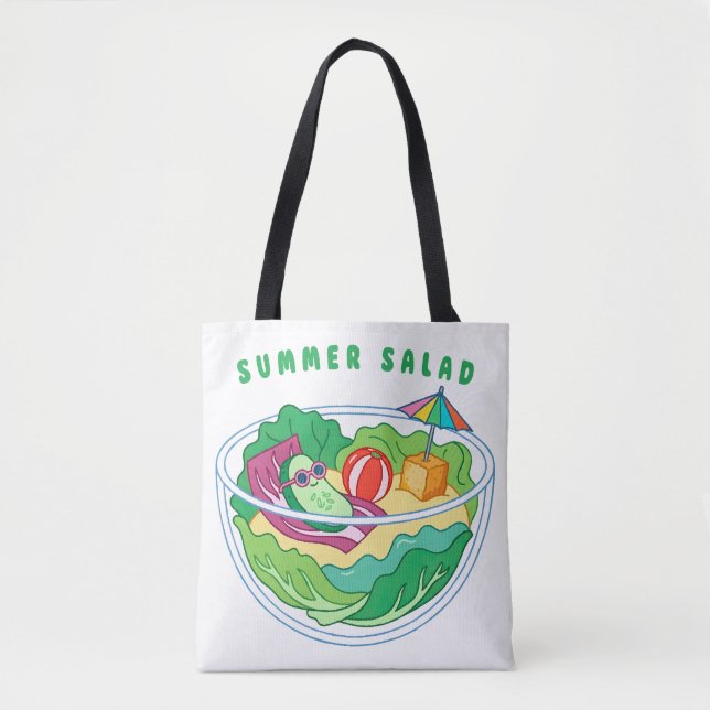 Sommersalat Tasche (Vorderseite)