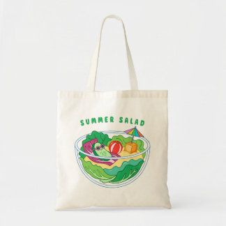 Sommersalat Tragetasche