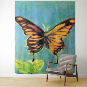 Sommerschmetterling im Frühjahr - Tapisserie Wandteppich