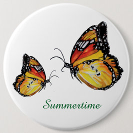 Sommerschmetterling zeichnend Rundschmetterling Ab Button