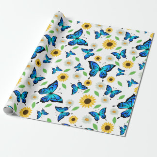 Sommerschmetterlinge Geschenkpapier