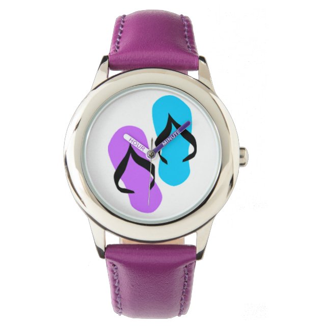 Sommerschuhe - Sehen Armbanduhr (Vorderseite)