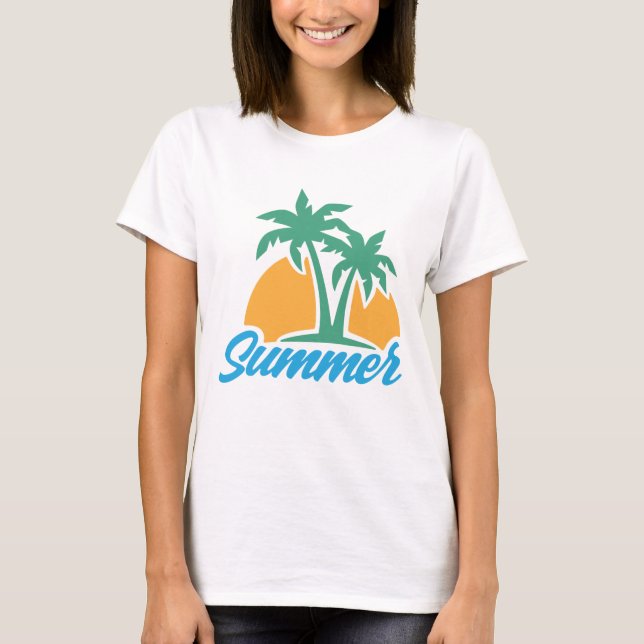 SOMMERSEE LUFT SONNE T-Shirt (Vorderseite)