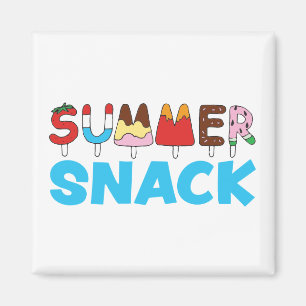 Sommersnack Kids Popcles Magnet