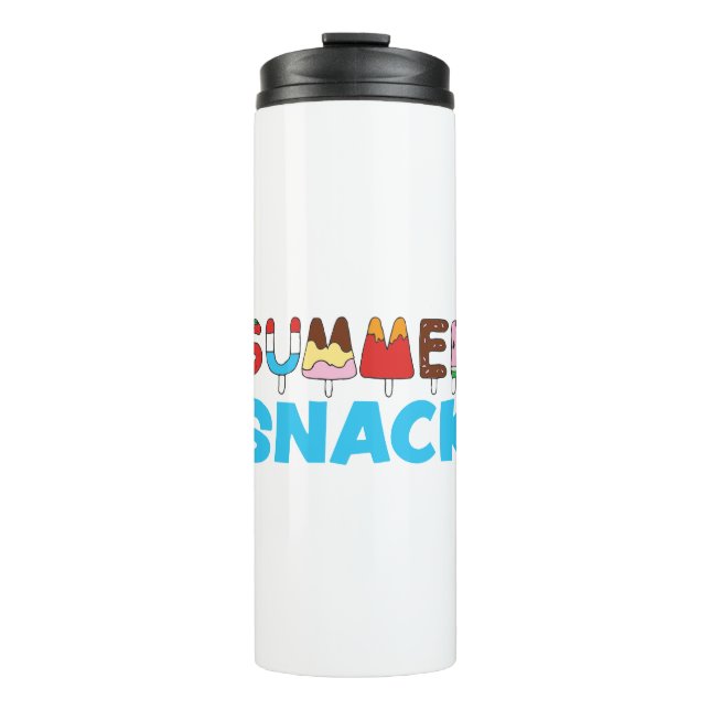 Sommersnack Kids Popcles Thermosbecher (Vorderseite)