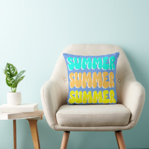 Sommersommer Retro Kissen