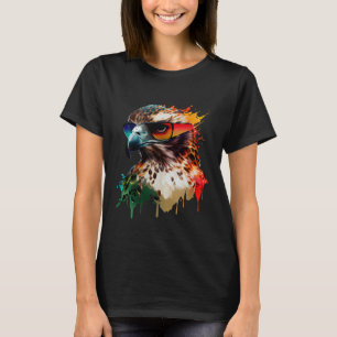 Sommersonne Adler Sonnenbrille Naturfreund T-Shirt