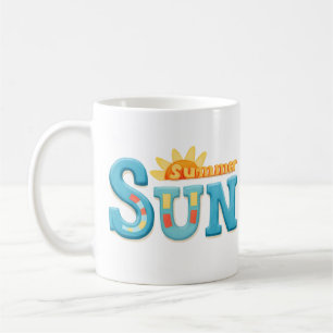 Sommersonne - Sommersonne mit hellen Farben Kaffeetasse