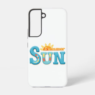 Sommersonne - Sommersonne mit hellen Farben Samsung Galaxy Hülle