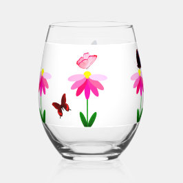 Sommersonne Stemless Weinglas Ohne Stiel