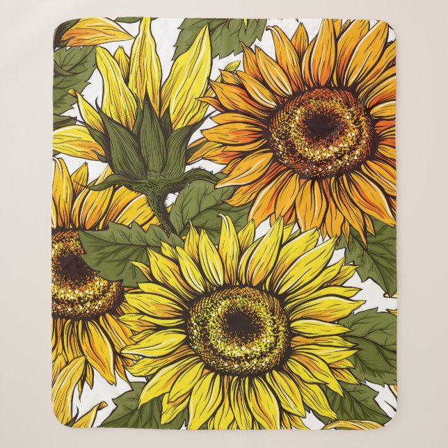 Sommersonnenblume. Sherpadecke (Vorderseite)