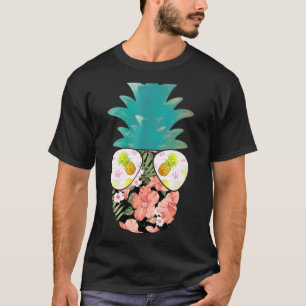 Sommersonnenbrille Ananas Aloha Strände Hawaii T-Shirt