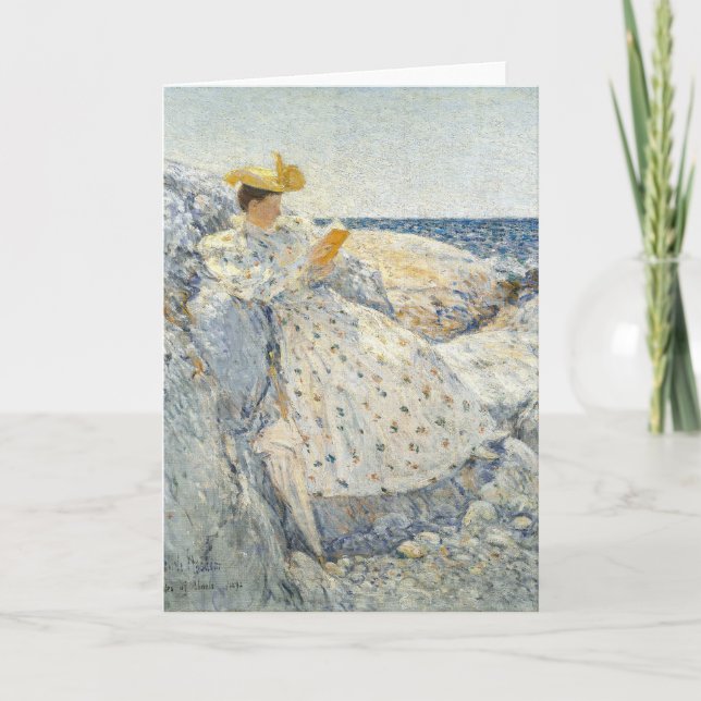 Sommersonnenlicht | Childe Hassam Karte (Vorderseite)