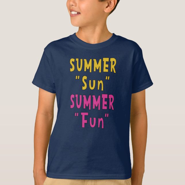 Sommersonnenspass T-Shirt (Vorderseite)