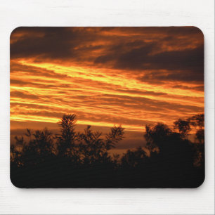 Sommersonnenuntergang in Canberra Mousepad