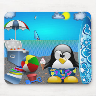 SOMMERSPASS AM STRAND MOUSEPAD