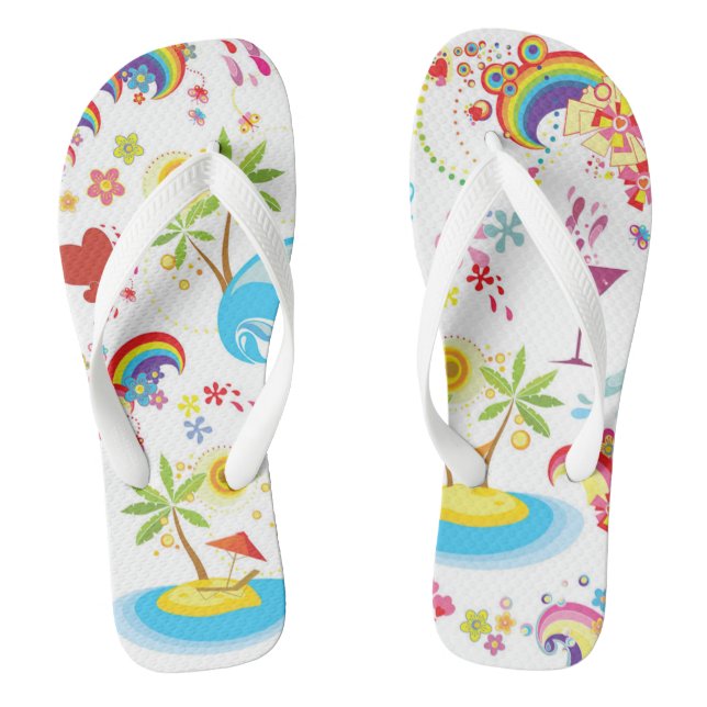 Sommerspass Flip Flops (Fußbett)