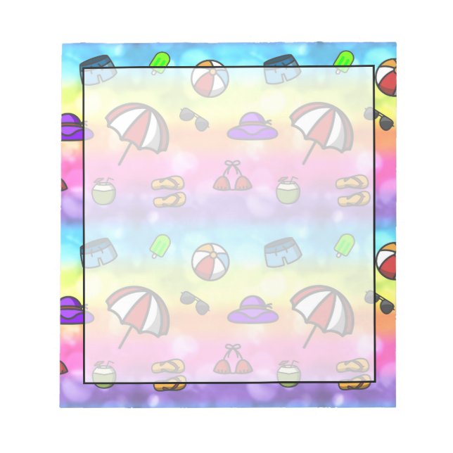 Sommerspass Notizblock (Vorderseite)