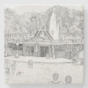 Sommerspass Steinuntersetzer