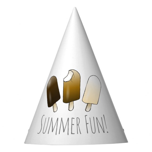 Sommerspass zum Geburtstag Partyhütchen (Vorderseite)