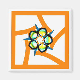 Sommerstar - Orange Magnet