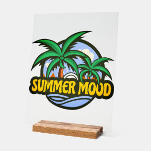 Sommerstimmung Acrylschild