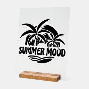 Sommerstimmung Acrylschild