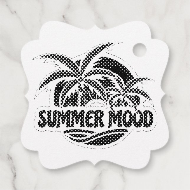 Sommerstimmung Geschenkanhänger (Rückseite)